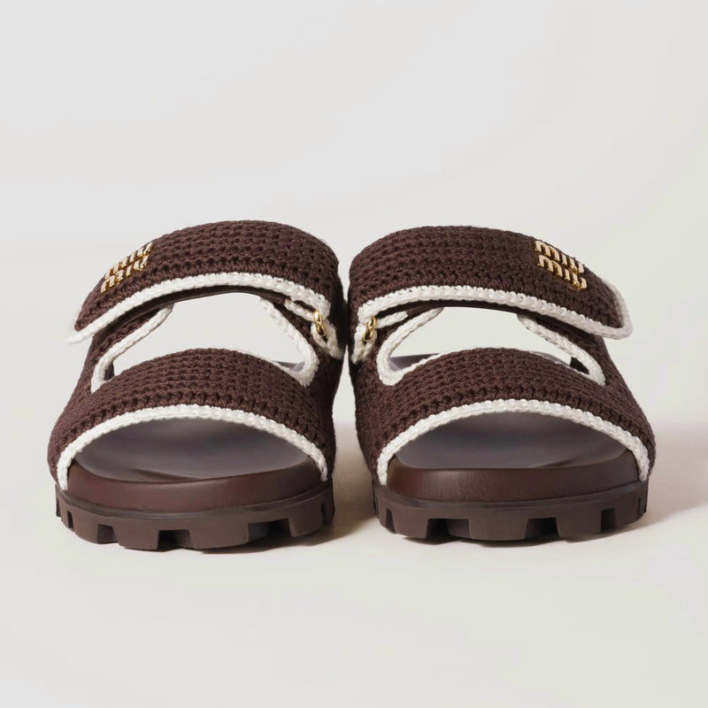 Crochet knit slides - Buy one get one free