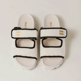 Crochet knit slides - Buy one get one free
