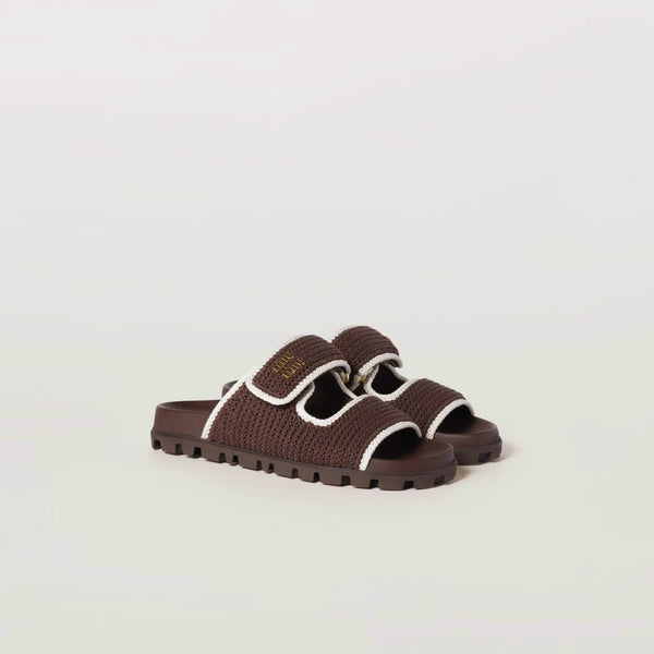 Crochet knit slides - Buy one get one free
